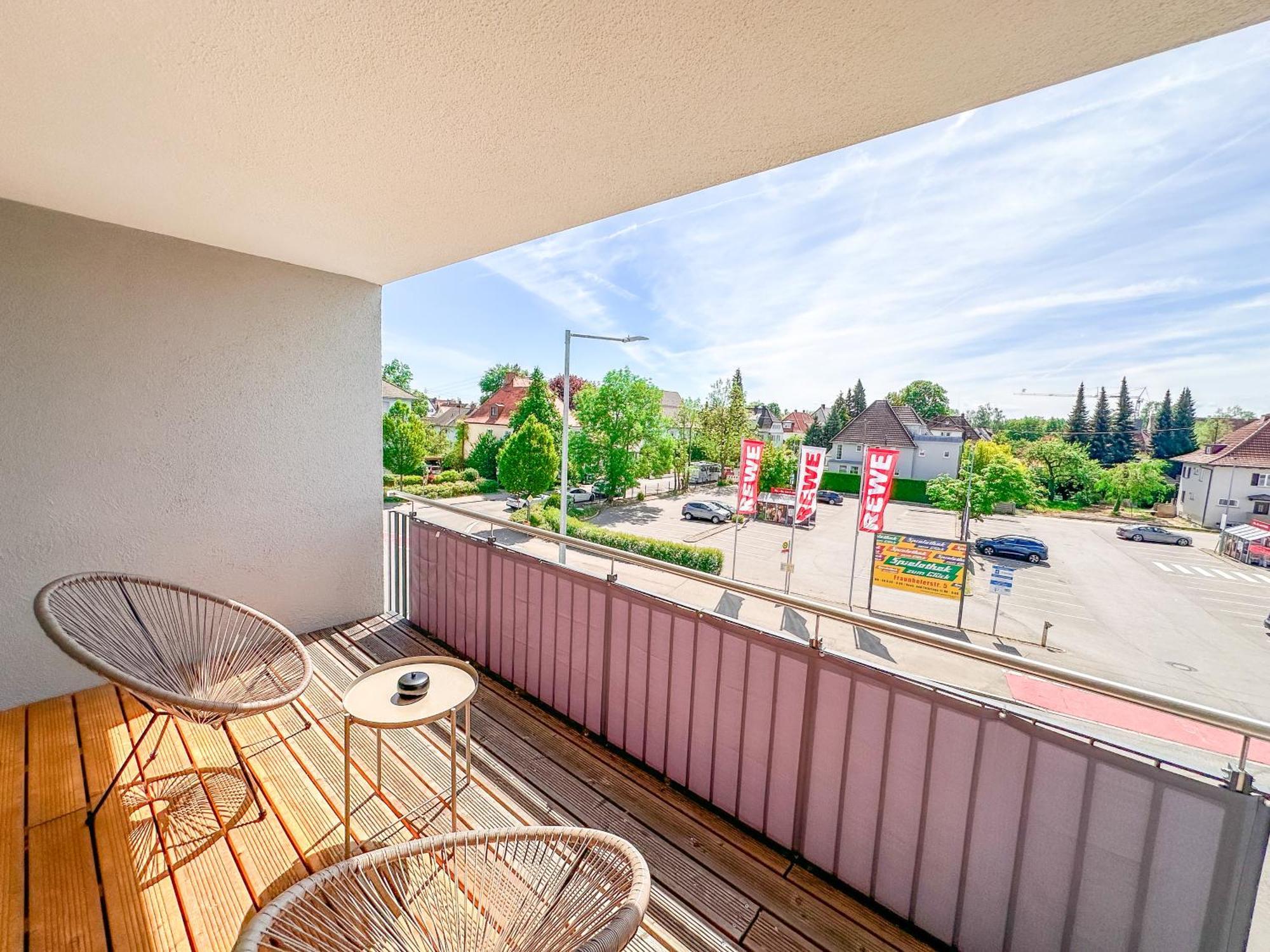 Thesunset Club - Studio II - Kueche - Balkon - Parken Меммінген Екстер'єр фото
